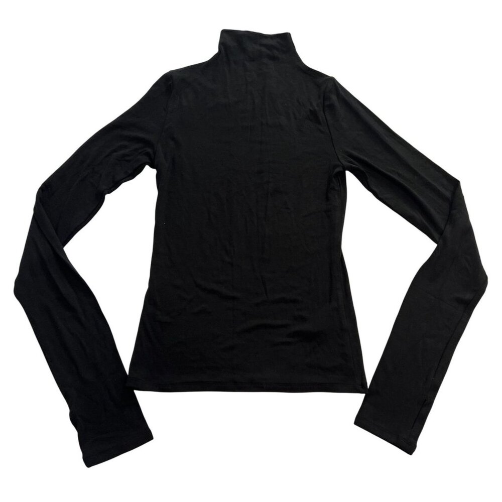 One Mile Sophia Long Sleeve Top in Black